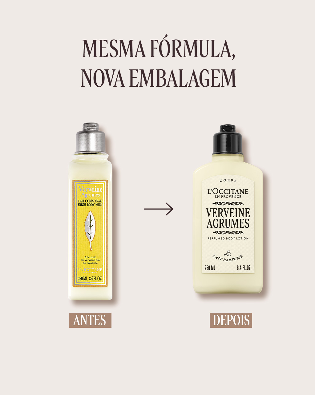Lo&ccedil;&atilde;o Corporal Perfumada Verveine Agrumes (Verbena Citrus)